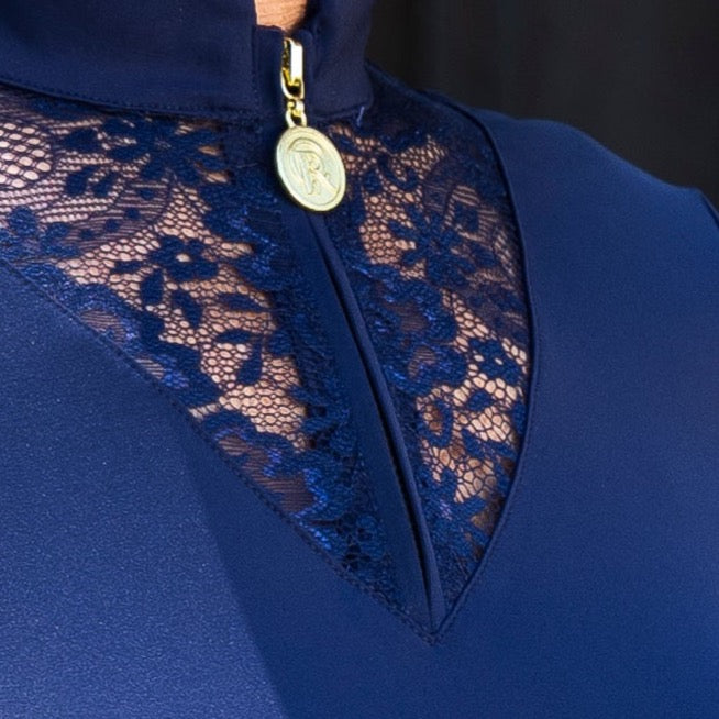 Cobalt Lace Top